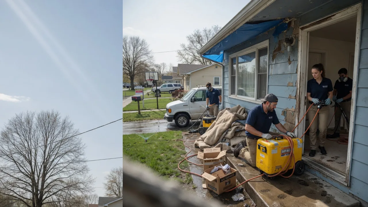 Basement Flood Cleanup in Yeoman, IN near me